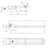 zawias do burty SPP zw-01.170a z uchwytem uz-01a kubix