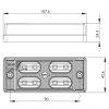 Reversing Lamp LCD657 HORPOL