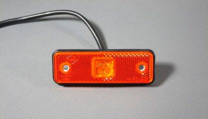 lampa obrysowa pomarańczowa LED Horpol LD526 kubix
