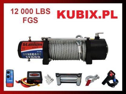 Electric Winch RENEGADE 12000LBS FGR 5450kg