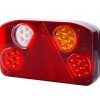 Zespolona lampa diodowa prostokątna tylna Horpol prawa 844