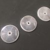 Round white reflector