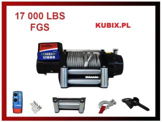 Electric Winch RENEGADE 17000LBS 7710kg 24V