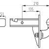 Kula z przetyczką adapter USA AH-5 odkuwka - obrazek 2