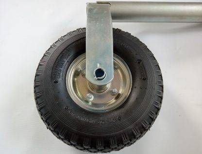 Koło podporowe z obejmą fi 48mm szerokie kółko pompowane - obrazek 2
