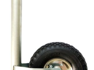 Koło podporowe z obejmą fi 48mm szerokie kółko pompowane